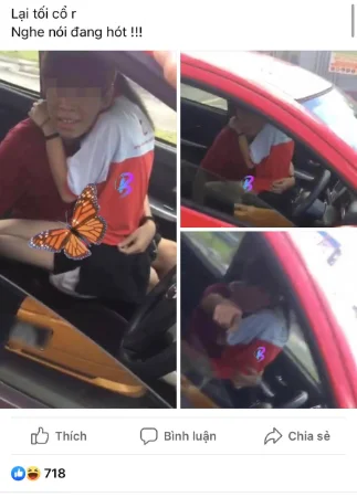 Cặp Đôi Địt Nhau Trên Ô Tô Màu Đỏ Hot Nhất Hôm Nay