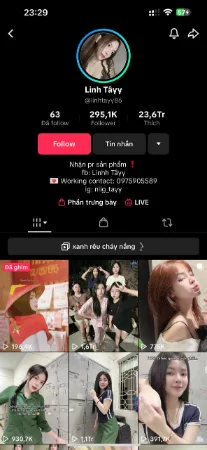 Linh Tâyy @linhtayy86 Lộ Clip Sex: Idol TikTok Nổi Tiếng Bị Phát Tán Video Nóng Gây Sốc Mạng Xã Hội